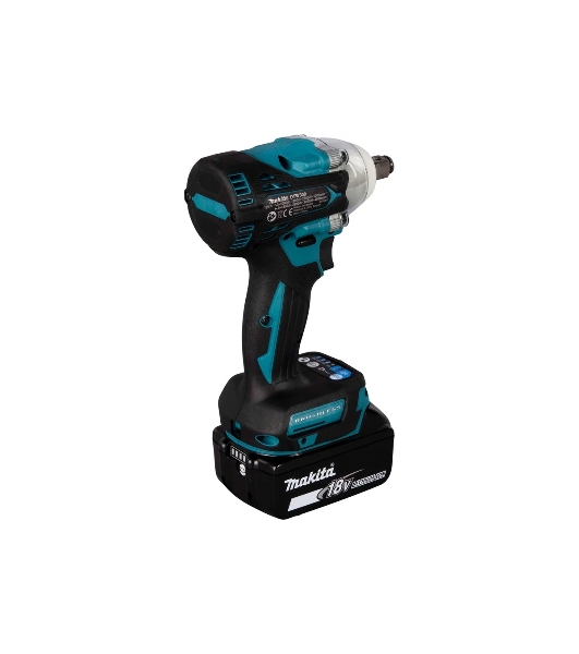Гайковерт Makita DTW300RTJ аккум. патрон:квад.1/2' (кейс в комплекте)
