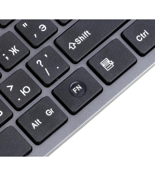 Клавиатура A4Tech KV-300H проводная, USB Type-A, серый
