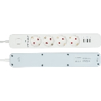 Сетевой фильтр Гарнизон 2.0 Мультипорт EPS-4-U3-W-2, 4 р, 10А, 3xUSB, 2 м, ур.защиты 2+, белый, пакет, фото13