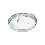 Кастрюля LARA LR02-541 MINT 18x10 см, 2,4 л, носик, индукционное дно, крышка с бортом, полипропилен, силикон, нержавеющая сталь, фото3