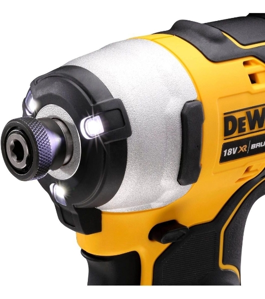 Шуруповерт DeWalt DCF809N-XJ, 18 В, 0 Ач, 190 Нм, бесщеточный, ударный