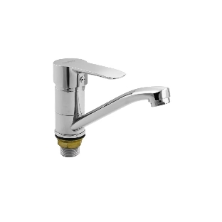 Смеситель кухонный BIANCO 3714S нос 15 см, шаровый