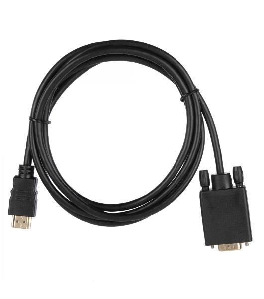 Кабель ACD-DHVM1-18B ACD-DHVM1-18B HDMI 1.4, Golden Plated,19m/15m, HDMI-VGA черный, 1.8м