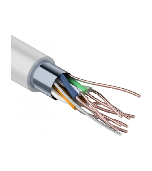 Кабель FTP PROconnect 4PR 24AWG, CCA, cat.5e, PVC, серый, бухта 25 м