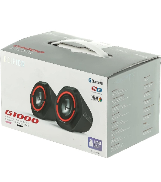 Акустическая система Edifier G1000 2.0 черный 10Вт BT