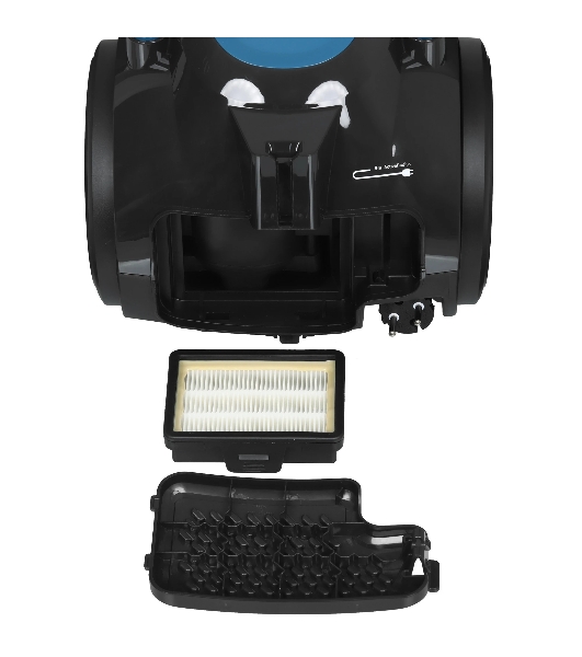 Пылесос Bosch BGS05A220 синий/серый, 700 Вт, уборка сухая, пылесборник контейнер 1.5 л