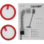 Пылесос вертикальный Zelmer STICK ZSVC925T Wiktor фиолетовый/черный, питание от аккумулятора, 380 Вт, уборка сухая, пылесборник 0.8 л, фото8