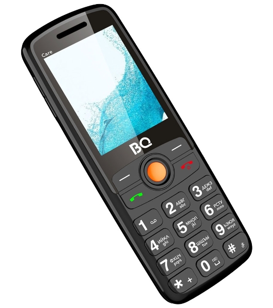 Мобильный телефон BQ 2459 Care черный