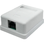 Розетка компьютерная Suprlan 10-0307-1, наклад. RJ45 1 кат.5E UTP, фото 1