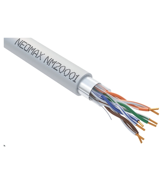 Кабель NEOMAX NM20001 Кабель FTP cat.5e, 4 пары, (305м) 0.52мм