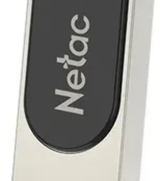Флешка USB Netac U278 (NT03U278N-032G-32PN), 32Gb, USB 3.0, R/W 90/45, серебристый/черный