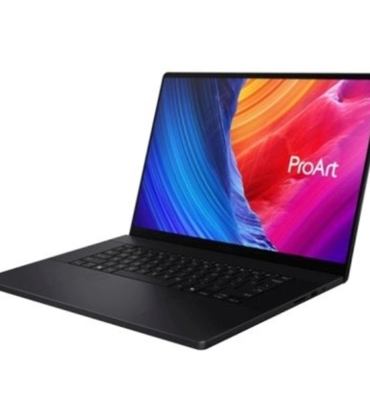 Ноутбук ASUS ProArt P16 H7606WR-SE005X 16'(3840x2400 OLED)/Touch/AMD Ryzen AI 9 HX 370(2Ghz)/32Gb/2TbPCISSDGb/noDVD/Ext:NVIDIA GeForce RTX 5070 Ti(12288Mb)/Cam/BT/WiFi/90WHr/war 1y/1.98kg/Nano Black/Win 11Pro + алюм корп; DialPad