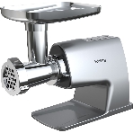 Мясорубка электрическая Korting KMG 0604 X серебристый, 2500 Вт, 3.5 кг/мин, реверс, защита от перегрузки, насадки - 6, фото 1