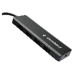 USB-концентратор Gembird UHB-C354, USB 3.0, USB 4 порта, USB с доп питанием, фото4