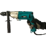 Дрель-шуруповерт Makita HP2071F, 1010 Вт, 28 Нм, щеточный, ударный, фото2