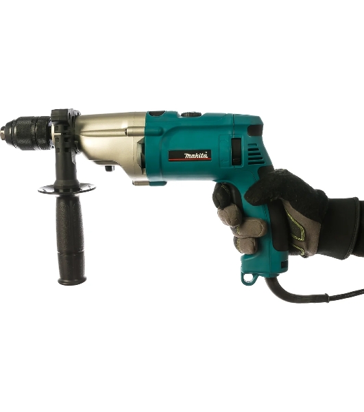Дрель-шуруповерт Makita HP2071F, 1010 Вт, 28 Нм, щеточный, ударный