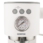 Кофеварка рожковая Centek CT-1168 белый, исп. кофе - молотый, 1.2 л, 1350 Вт, 20 бар, фото5