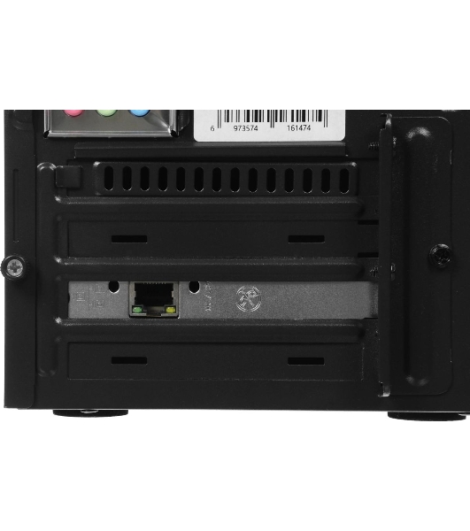 Компьютер Amur Нарвал B7I21 MT i3 12100 (3.3) 16Gb SSD 512Gb UHDG 730 FreeDOS 2.5xGbitEth 400W мышь клавиатура черный (RUS) (2147008)