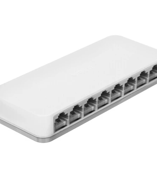 Коммутатор D-Link DES-1008C, 8×100 Мбит/с, неуправляемый