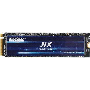 Накопитель SSD KingSpec NX-512, 512Gb, PCIe 3.0 x4, M.2 2280, NVMe, R/W 3400/3100