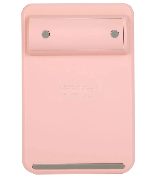 Калькулятор настольный Deli EM124PINK розовый 12-разр.