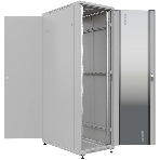 Шкаф серверный NTSS Премиум (NTSS-R22U60100GS) напольный 22U 600x1000мм пер.дв.стекл металл 900кг серый IP20 сталь, фото2