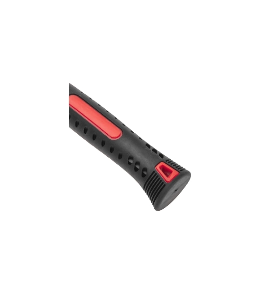 Киянка резиновая Kranz KR-12-8153 450 г, черно-белая резина, фибергласовая рукоятка
