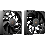 Кулер для процессора CPU Cooler Ocypus Delta A62 EX BK Digital (250W, 4-pin PWM, LED temp., 160mm, Al/Cu, 6x6mm, 2x120mm, 70CFM, 31dBA, 1800RPM, S: 1851/1700/1200/115X, AM5/AM4, black), фото5