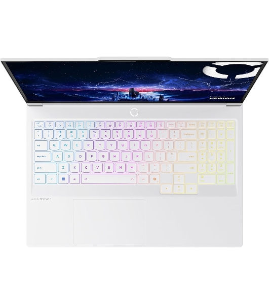Ноутбук Lenovo Legion 7 16IAX10/Intel Core Ultra 9 275HX/16'/OLED/32GB/1024GB SSD/NVIDIA GeForce RTX 5060 8GB/Windows 11 Home/белый/2kg