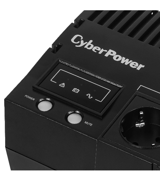 Источник бесперебойного питания CyberPower BS650E/650 ВА/390 Вт/8 х CEE 7 (евророзетка)