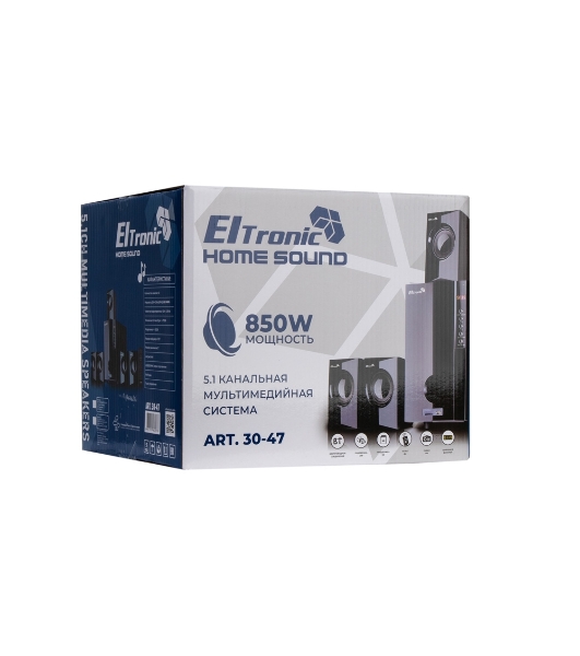 Акустическая система ELTRONIC (30-47) HOME SOUND - черный