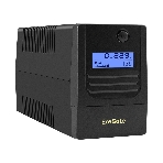 Источник бесперебойного питания ExeGate Smart LB-400.LCD.AVR.4C13 (400VA/240W, LCD, AVR, 4*C13, батарея 12V 4.5Ah, Black), фото 1