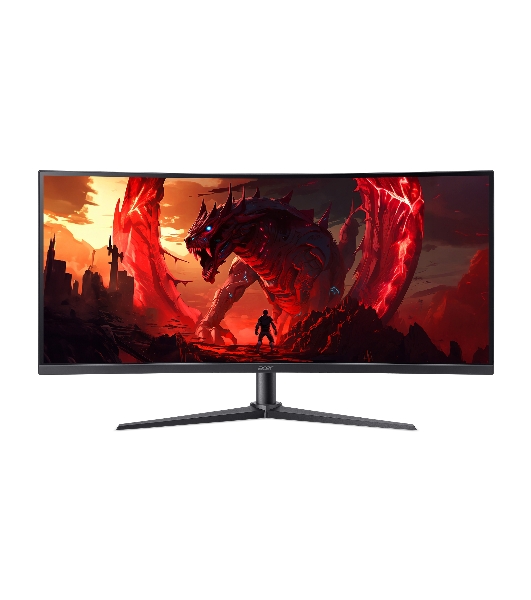Монитор 34' Acer XZ340CURW0bmiiphx VA 3440x1440, 240 Гц, 1 мс, 21:9, 250 кд/м², HDMI 2.0, DP 1.4, 3.5 Jack, FreeSync, HDR10, изогнутый экран (1500R), черный