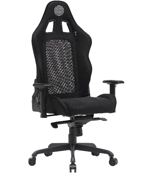 Кресло Cactus CS-CHR-MC04-BBK черный, экокожа