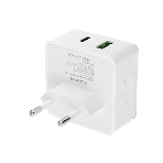 Сетевое зарядное устройство Maxvi CHL-603PD Type-C\USB 30W 6A (3A+3A) PD QC3.0, белый, фото8