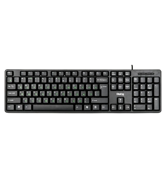 Клавиатура Dialog KS-030U проводная, USB Type-A, чёрный