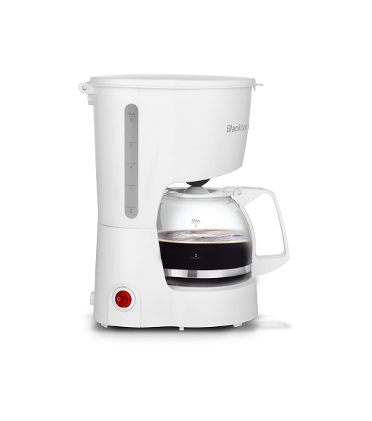 Кофеварка капельная Blackton Bt CM1111 белый, исп. кофе - молотый, 0.6 л, 650 Вт.