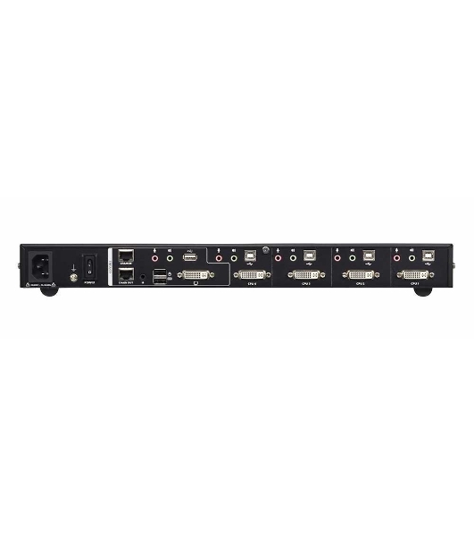 Переключатель KVM 4 портовый ATEN 4-Port USB DVI Multi-View KVMP Switch