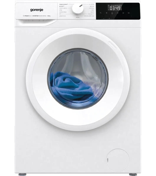 Стиральная машина Gorenje WNHPI84AS/R белый, загрузка фронтальная 8 кг, 1400 об/мин., класс: А