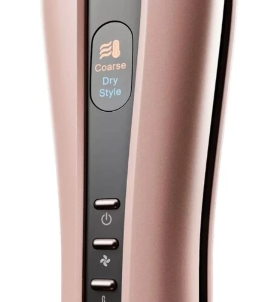 Фен-выпрямитель для волос Haier HHS-605 розовый, 210 °C, 4 режима