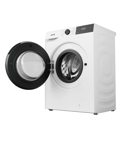 Стиральная машина Gorenje WDG2P854A3C2/C, белая, загрузка фронтальная 8 кг, 1400 об/мин, класс A