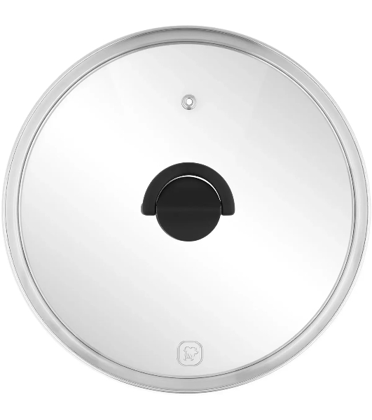 Крышка Rondell Handy RDA-1686 d=24 см крыш.прозрачный руч.черная