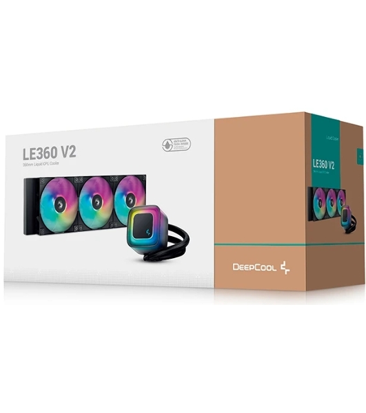 Система жидкостного охлаждения DeepСool LE360 V2 черный (R-LE360-BKAMMC-G-2)