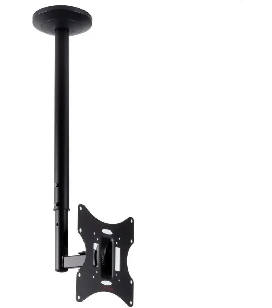 Кронштейн потолочный ARM media LCD-1000 для ЖК ТВ 10'-37', 2 ст. свободы, VESA 75/100/100*200/200, max 30 кг черный