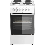 Плита электрическая Darina 1B EM 341 406 W белый/черный, конфорок 4 шт, духовка 50 л, 50 см x 85 см x 56 см, фото 1