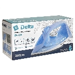 Утюг DELTA DL-154 голубой, 2400 Вт, 30 г/мин, 150 г/мин, 260 мл, фото2