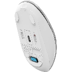 Мышь беспроводная A4Tech Fstyler FB26CS Air2 серебристый/белый, 2000 dpi, радиоканал, Bluetooth, USB, кнопки - 4, фото3