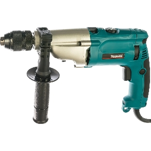 Дрель-шуруповерт Makita HP2071F, 1010 Вт, 28 Нм, щеточный, ударный