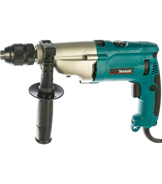 Дрель-шуруповерт Makita HP2071F, 1010 Вт, 28 Нм, щеточный, ударный