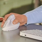 Мышь беспроводная Logitech Lift белый, 4000 dpi, радиоканал, Bluetooth, USB, кнопки - 6, фото2